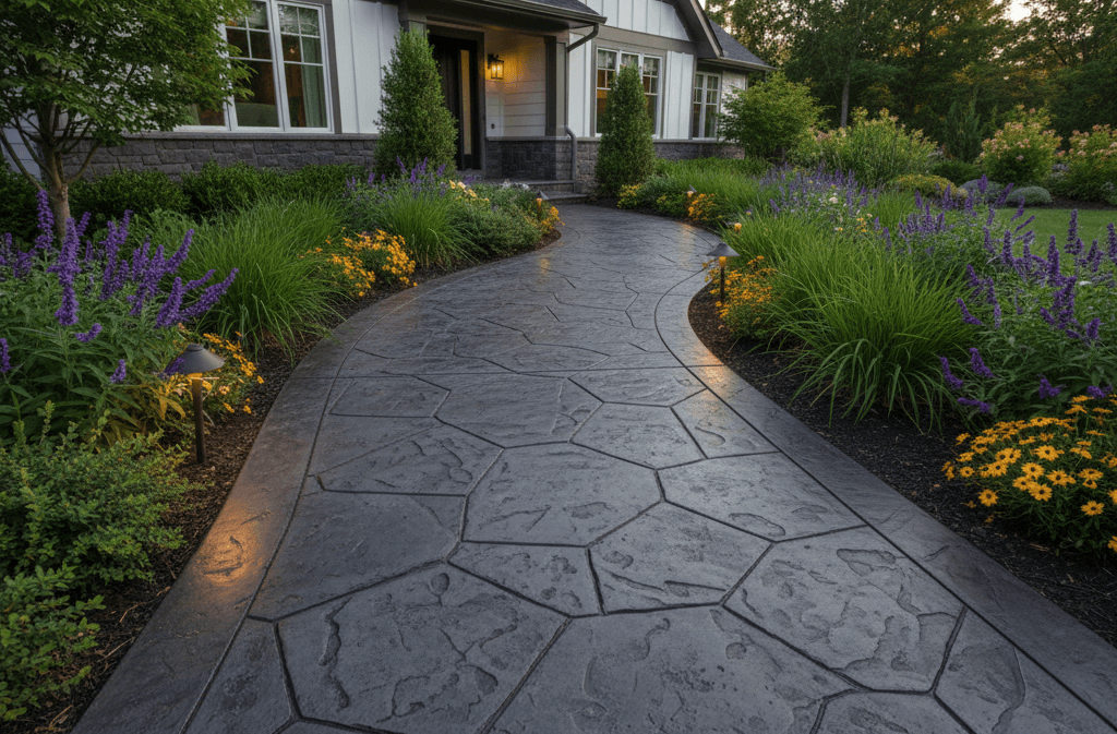 stamped concrete hollywood fl